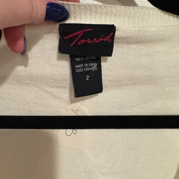 Torrid Cropped Cardigan - Picture 5 of 6